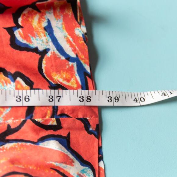 Plenty by Tracy Reese Floral Sleeveless Retro Fit Flare Racerback Dress Sz 10 - Picture 7 of 9